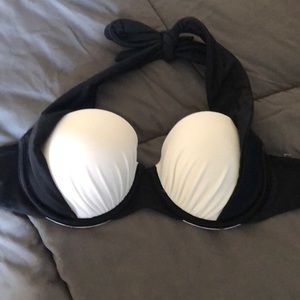 Victoria Secret Bikini top white and black